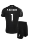 Alisson Becker Liverpool FC Third Kids Kit 2021-22