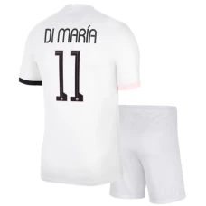 Angel Di Maria Paris Saint-Germain Away Kids Kit 2021-22