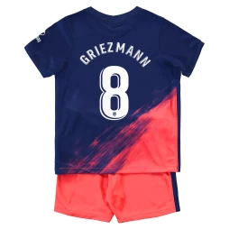 Antoine Griezmann Atletico de Madrid Away Kids Kit 2021-22