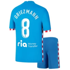 Antoine Griezmann Atletico de Madrid Third Kids Kit 2021-22