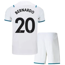 Bernardo Silva Manchester City Away Kids Kit 2021-22