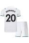 Bernardo Silva Manchester City Away Kids Kit 2021-22