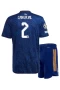 Dani Carvajal Real Madrid Away Kids Kit 2021-22