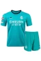Eden Hazard Real Madrid Third Kids Kit 2021-22
