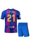 Frenkie de Jong FC Barcelona Third Kids Kit 2021-22
