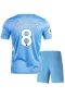 Ilkay Gundogan Manchester City Home Kids Kit 2021-22