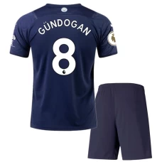 Ilkay Gundogan Manchester City Third Kids Kit 2021-22