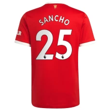 Jadon Sancho Manchester United Home Jersey 2021-22