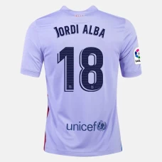 Jordi Alba FC Barcelona Away Jersey 2021-22