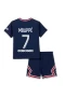 Kylian Mbappe Paris Saint-Germain Home Kids Kit 2021-22