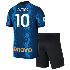 Lautaro Martinez Inter Milan Home Kids Kit 2021-22