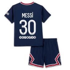 Lionel Messi Paris Saint-Germain Home Kids Kit 2021-22
