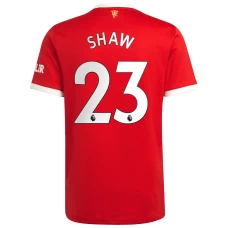 Luke Shaw Manchester United Home Jersey 2021-22
