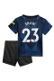 Luke Shaw Manchester United Third Kids Kit 2021-22