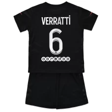 Marco Verratti Paris Saint-Germain Third Kids Kit 2021-22