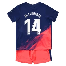 Marcos Llorente Atletico de Madrid Away Kids Kit 2021-22