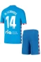 Marcos Llorente Atletico de Madrid Third Kids Kit 2021-22