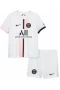 Marquinhos Paris Saint-Germain Away Kids Kit 2021-22