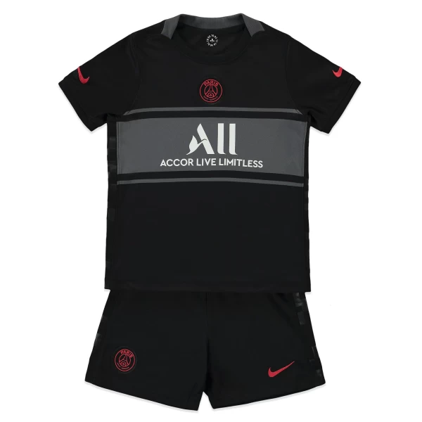 Marquinhos Paris Saint-Germain Third Kids Kit 2021-22