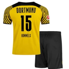 Mats Hummels Borussia Dortmund Home Kids Kit 2021-22