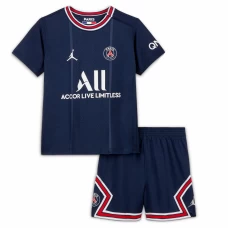 Neymar Paris Saint-Germain Home Kids Kit 2021-22