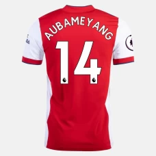 Pierre-Emerick Aubameyang Arsenal Home Jersey 2021-22