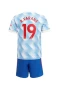 Raphael Varane Manchester United Away Kids Kit 2021-22