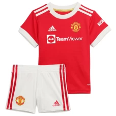 Raphael Varane Manchester United Home Kids Kit 2021-22