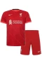 Roberto Firmino Liverpool FC Home Kids Kit 2021-22