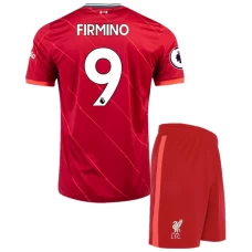 Roberto Firmino Liverpool FC Home Kids Kit 2021-22