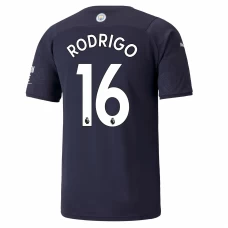Rodri Manchester City Third Jersey 2021-22