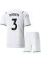 Ruben Dias Manchester City Away Kids Kit 2021-22