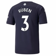 Ruben Dias Manchester City Third Jersey 2021-22