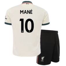 Sadio Mane Liverpool FC Away Kids Kit 2021-22