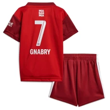 Serge Gnabry FC Bayern Munich Home Kids Kit 2021-22