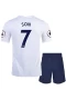 Son Heung-min Tottenham Hotspur Home Kids Kit 2021-22