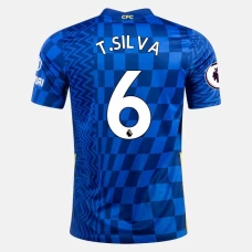 Thiago Silva Chelsea Home Jersey 2021-22