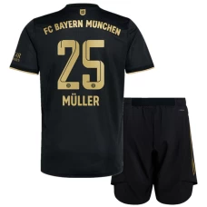 Thomas Muller FC Bayern Munich Away Kids Kit 2021-22
