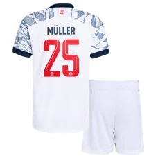 Thomas Muller FC Bayern Munich Third Kids Kit 2021-22