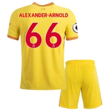 Trent Alexander-Arnold Liverpool FC Third Kids Kit 2021-22
