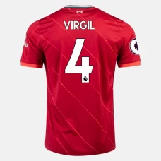 Virgil van Dijk LFC Home Jersey 2021-22